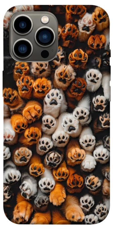 Чехол на Apple iPhone 13 Pro Max (6.7") Сat paws фото 1 из 1