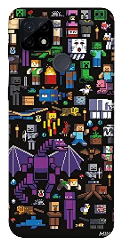 Чохол на Realme C21 Minecraft v5 фото 1 з 1