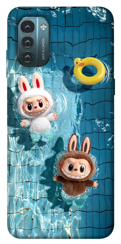 Чохол на Nokia G21 Labubu in the pool фото 1 з 1