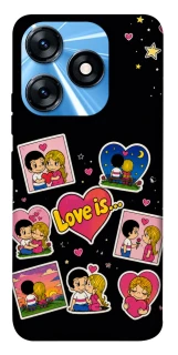 Чохол на TECNO Spark 10 Love is фото 1 з 1