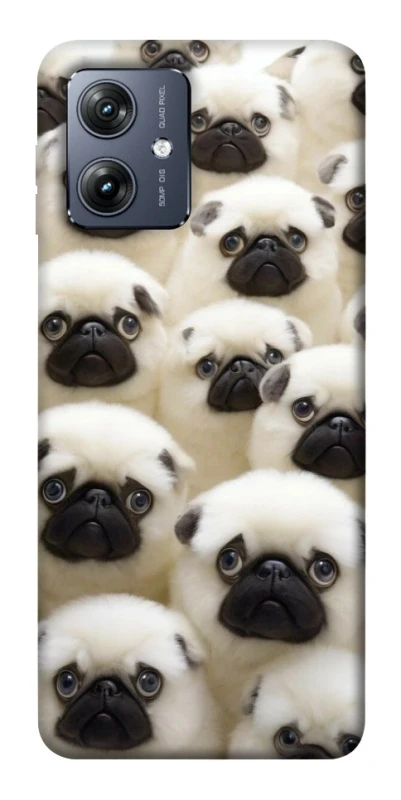 Чохол на Motorola Moto G54 Doggy Pug Love фото 1 з 1