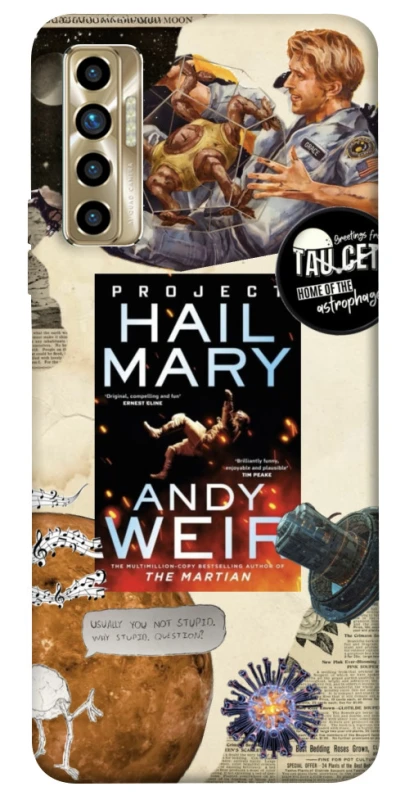 Чохол на TECNO Camon 17P Project Hail Mary ver.2 фото 1 з 1