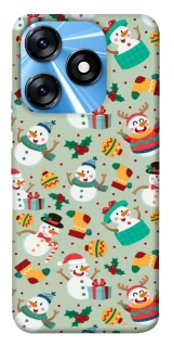 Чехол на TECNO Spark 10 Новогодний v2 фото 1 из 1