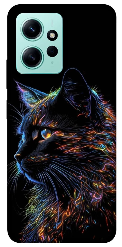 Чохол на Xiaomi Redmi Note 12 4G Чорний кіт фото 1 з 1