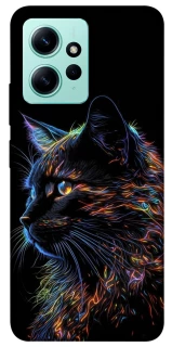 Чохол на Xiaomi Redmi Note 12 4G Чорний кіт фото 1 з 1