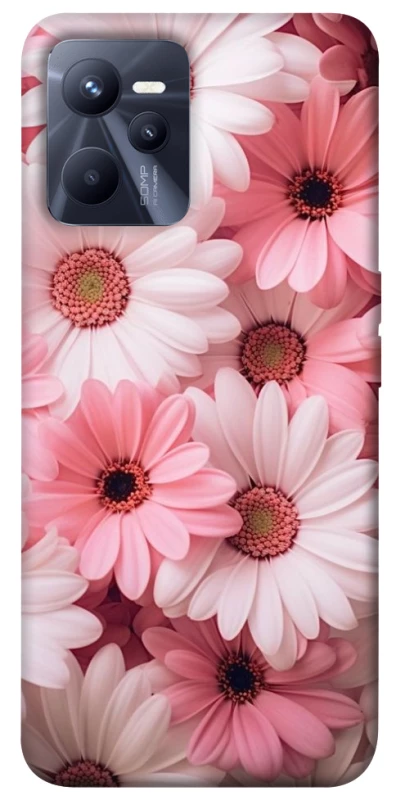 Чехол на Realme C35 Розовые цветы v2 фото 1 из 1
