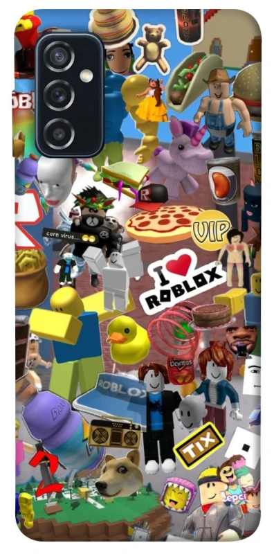 Чохол на Samsung Galaxy M52 Roblox collage ver.5 фото 1 з 1