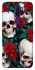 Чохол на Oppo A5 (2020) / Oppo A9 (2020) skull and rose фото 1 з 1