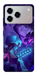 Чехол на ZTE Blade A76 Minecraft dragon фото 1 из 1