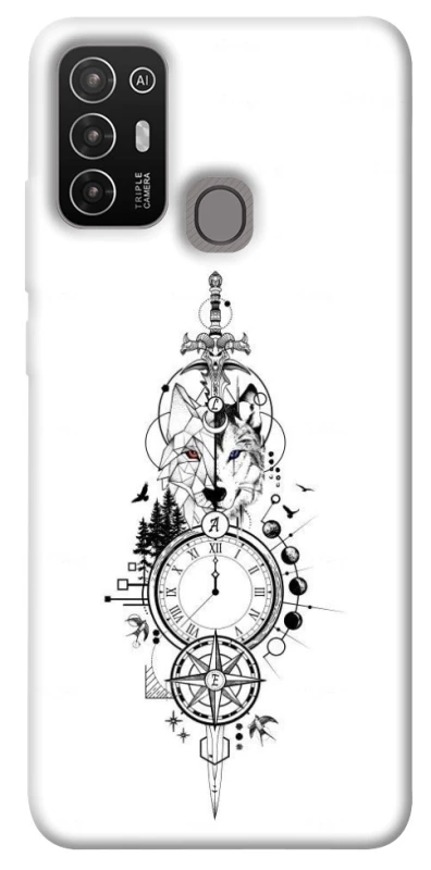Чехол на ZTE Blade A52 Tattoo ver.8 фото 1 из 1