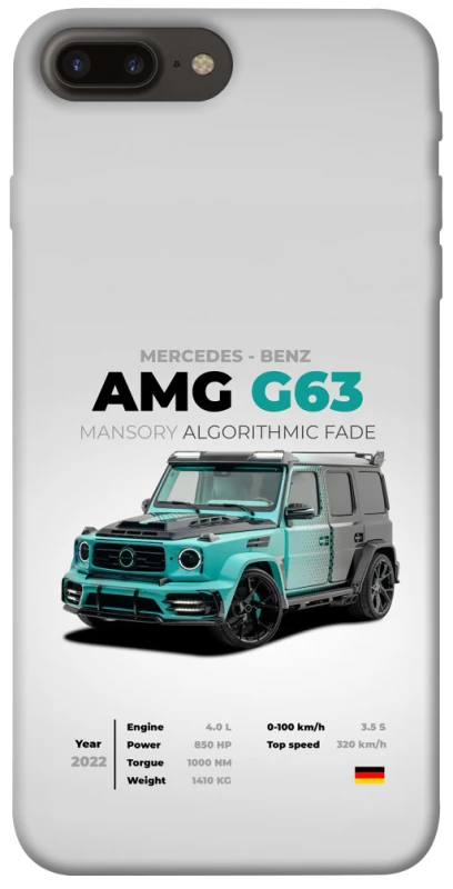 Чохол на Apple iPhone 7 plus / 8 plus Mint amg G63 фото 1 з 1
