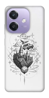 Чехол на Oppo A3X Tattoo ver.2 фото 1 из 1