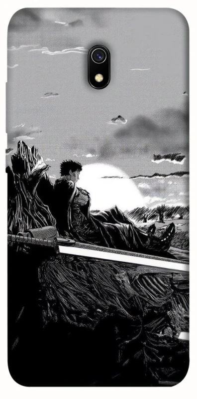 Чехол на Xiaomi Redmi 8a Berserk sunset фото 1 из 1