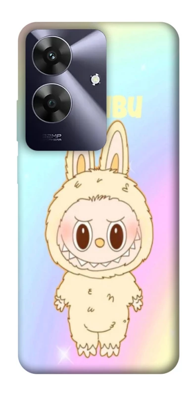 Чохол на Realme Note 60 Fluffy Rainbow Labubu фото 1 з 1