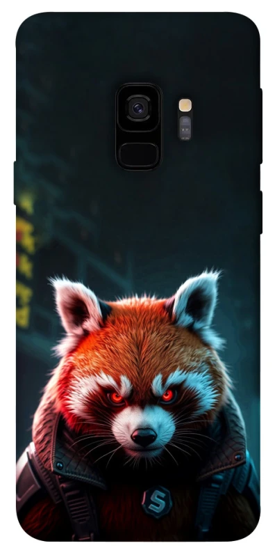 Чохол на Samsung Galaxy S9 Cyber Red Panda фото 1 з 1