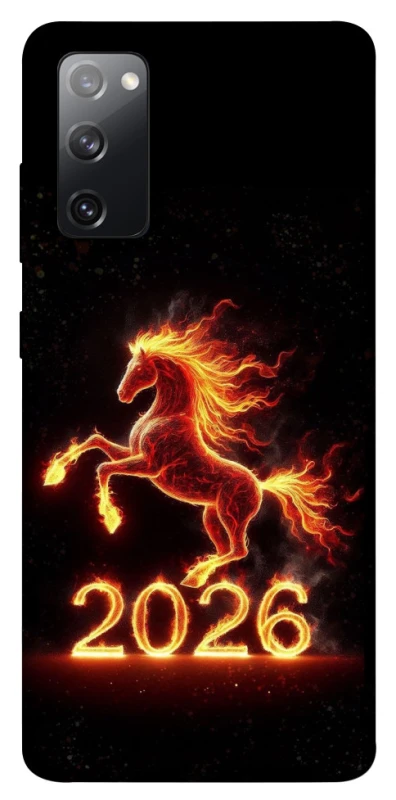 Чохол на Samsung Galaxy S20 FE Red Fire Horse ver.1 фото 1 з 1