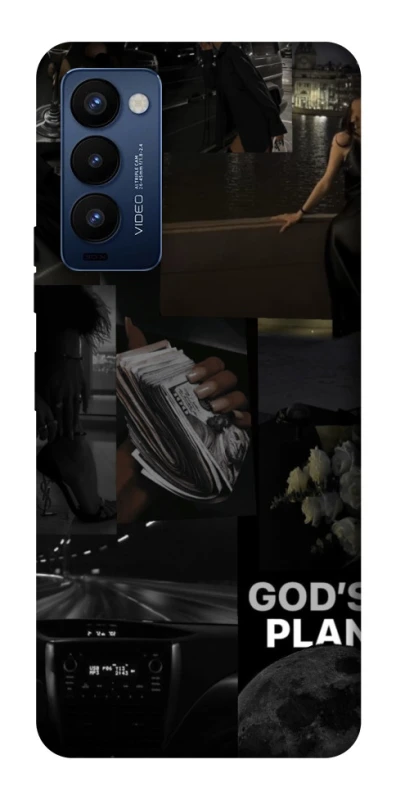 Чохол на TECNO Camon 18 Pro God's plan фото 1 з 1