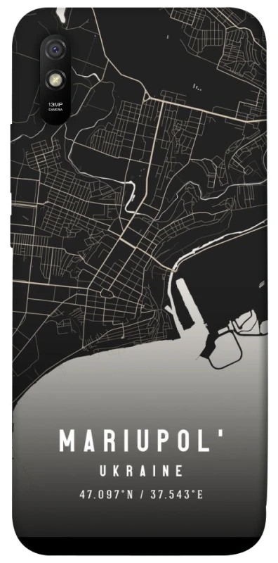 Чехол на Xiaomi Redmi 9A Mariupol map фото 1 из 1