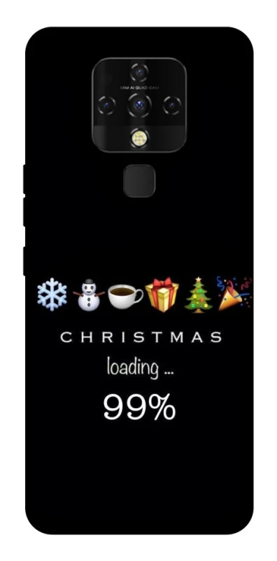 Чехол на TECNO Camon 16 SE Christmas Loading фото 1 из 1