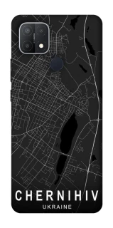 Чехол на Oppo A15s / A15 Chernihiv map фото 1 из 1