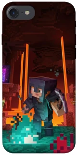 Чехол на Apple iPhone 7 / 8 (4.7") Minecraft game adventure фото 1 из 1