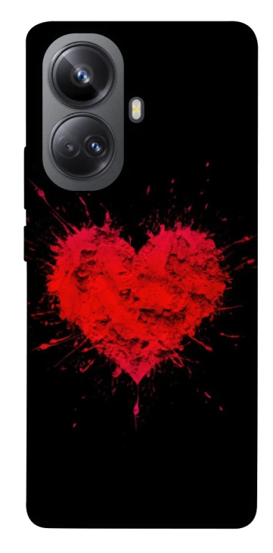 Чохол на Realme 10 Pro+ Splash heart фото 1 з 1
