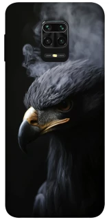 Чехол на Xiaomi Redmi Note 9s / Note 9 Pro / Note 9 Pro Max black eagle фото 1 из 1