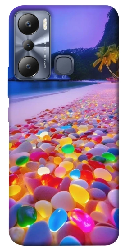 Чохол на Infinix Hot 20i Каміння світиться на березі фото 1 з 1