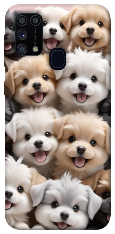 Чохол на Samsung Galaxy M31 Doggy Love фото 1 з 1