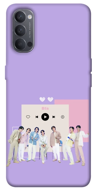 Чохол на Oppo Reno 4 BTS v7 фото 1 з 1