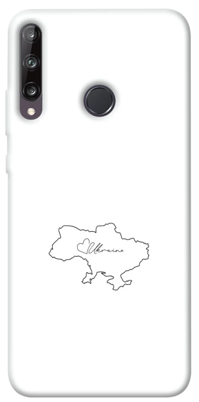 Чехол на Huawei P40 Lite E Ukraine map фото 1 из 1