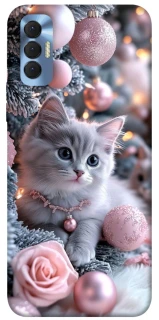 Чохол на TECNO Spark 8P Christmas Kitty фото 1 з 1