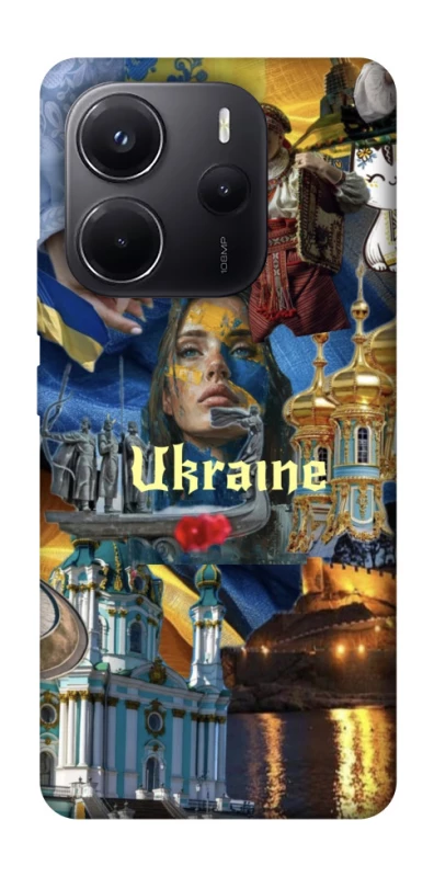 Чехол на Xiaomi Redmi Note 14 4G (Europe version) Ukraine style ver.3 фото 1 из 1