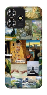 Чехол на ZTE Blade A73 4G Art collage ver.8 фото 1 из 1