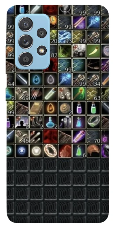 Чохол на Samsung Galaxy A52 4G / A52 5G Inventory menu ver.2 фото 1 з 1