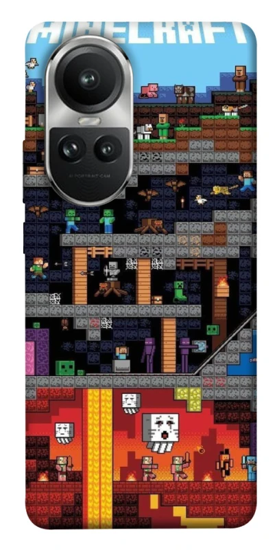 Чохол на Oppo Reno 10 Minecraft фото 1 з 1