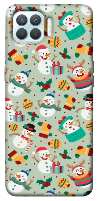 Чехол на Oppo F17 Pro Новогодний v2 фото 1 из 1