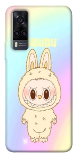 Чохол на Vivo Y31 Fluffy Rainbow Labubu фото 1 з 1