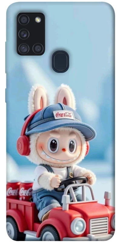 Чохол на Samsung Galaxy A21s Labubu in the car фото 1 з 1