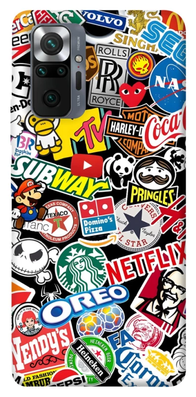 Чохол на Xiaomi Redmi Note 10 Pro brands фото 1 з 1