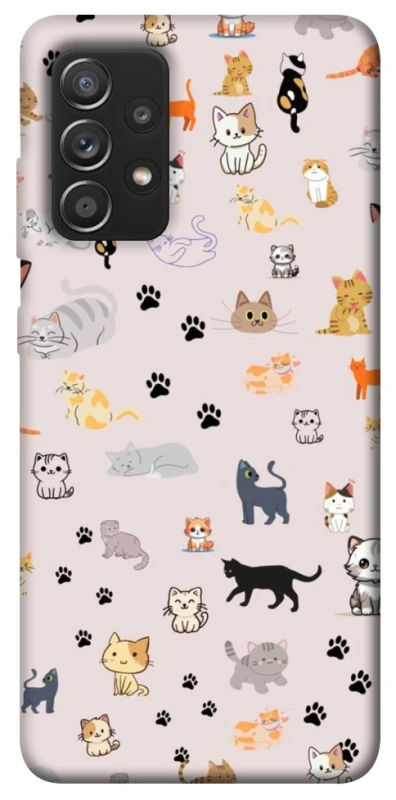 Чохол на Samsung Galaxy A52 4G / A52 5G Cat style ver.1 фото 1 з 1