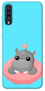 Чехол на Samsung Galaxy A70 (A705F) Adopt Me Hippo Floatie фото 1 из 1