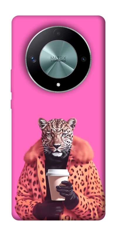 Чехол на Huawei Magic6 Lite Леопард с кофе фото 1 из 1