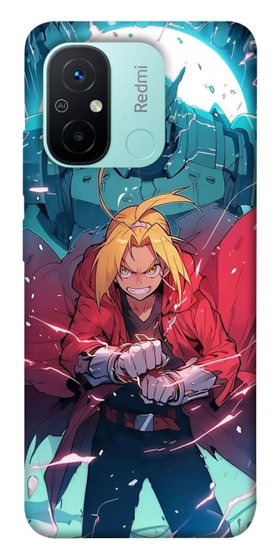 Чехол на Xiaomi Redmi 12C / Poco C55 Edward Elric фото 1 из 1