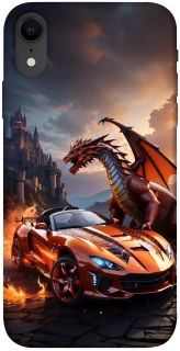 Чохол на Apple iPhone XR (6.1") Сar and dragon фото 1 з 1
