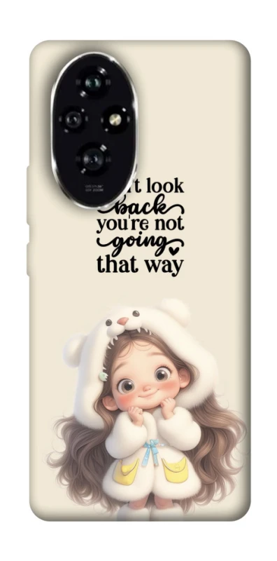 Чохол на Honor 200 Don't look back фото 1 з 1