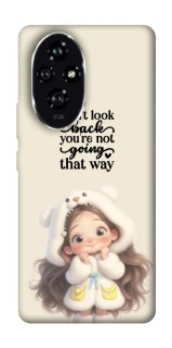 Чохол на Honor 200 Don't look back фото 1 з 1