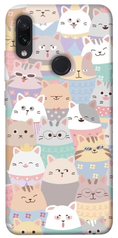 Чехол на Xiaomi Redmi Note 7 / Note 7 Pro / Note 7s Funny Kittens ver.2 фото 1 из 1