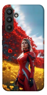 Чехол на Samsung Galaxy A34 5G Cyber space girl ver.5 фото 1 из 1