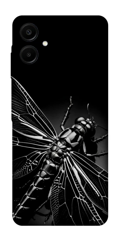 Чохол на Samsung Galaxy A07 Black dragonfly фото 1 з 1